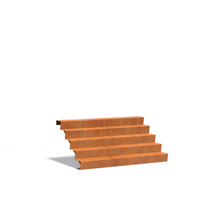 Corten Steel Stairs