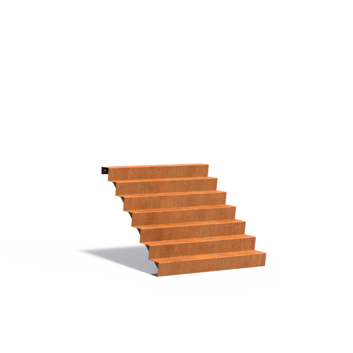 Corten Steel Stairs
