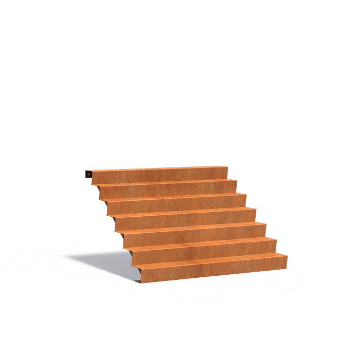 Corten Steel Stairs