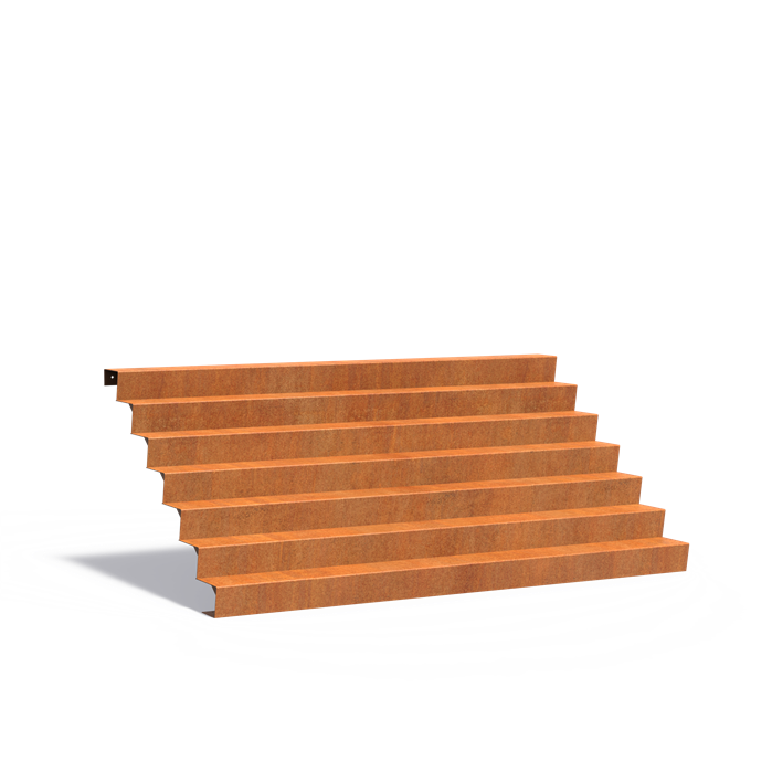 Corten Steel Stairs