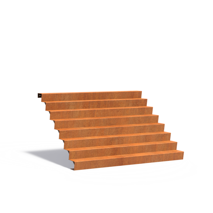Corten Steel Stairs