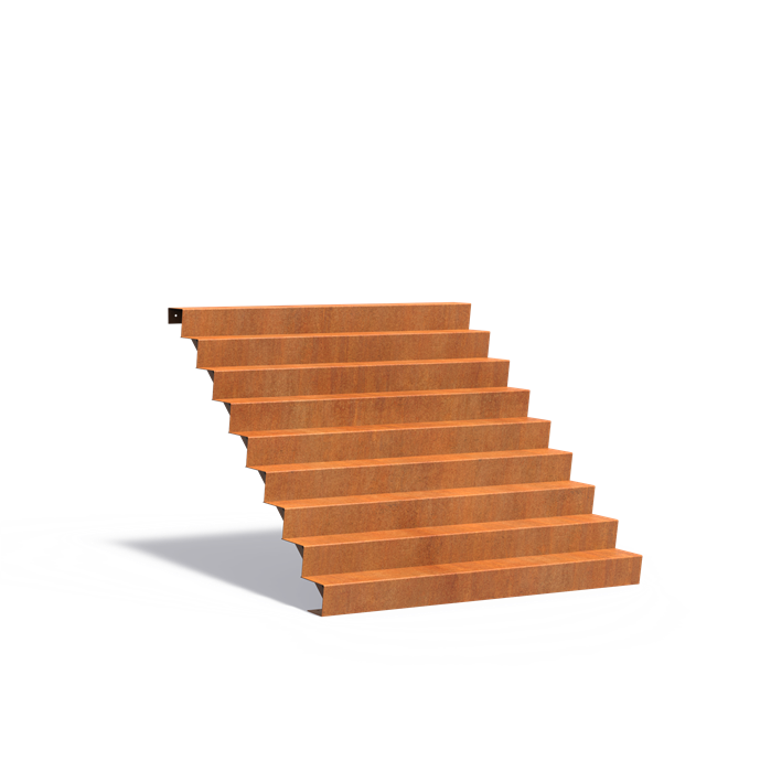 Corten Steel Stairs