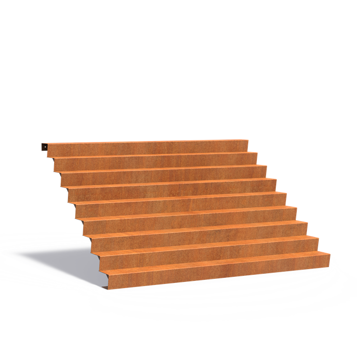 Corten Steel Stairs