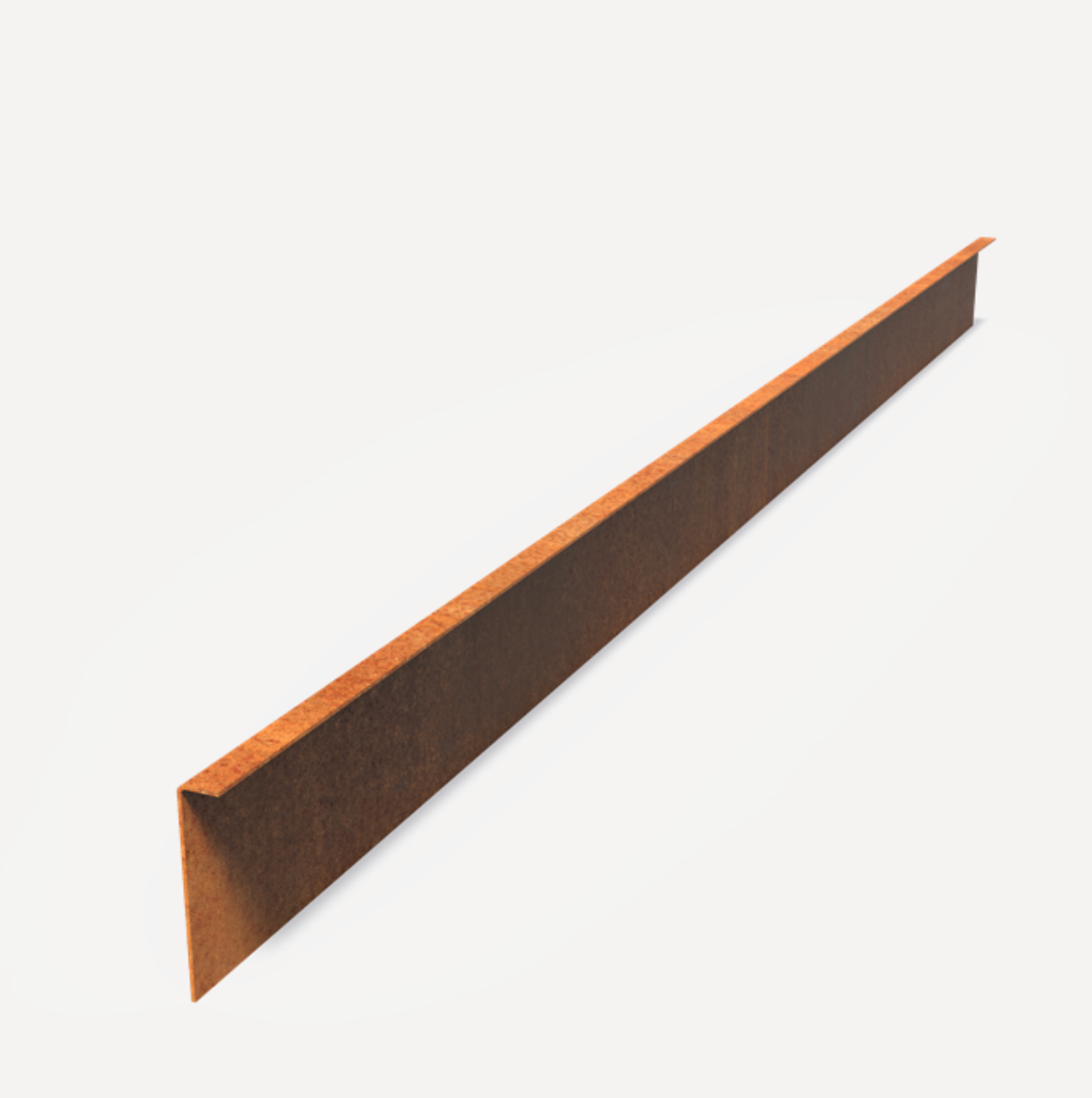 Angle Corten Garden Edging