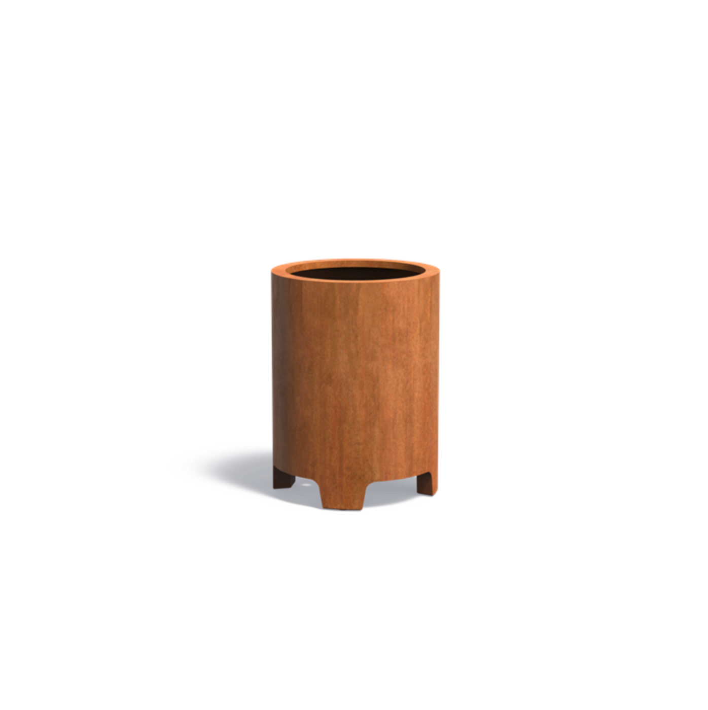 Circum Corten Planter with Feet