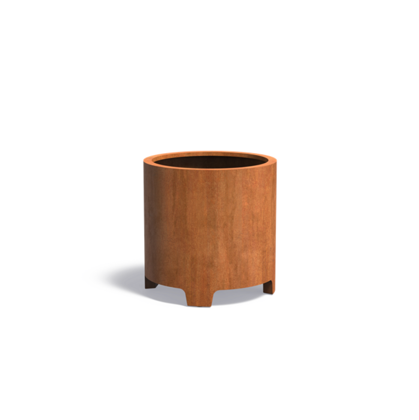 Circum Corten Planter with Feet