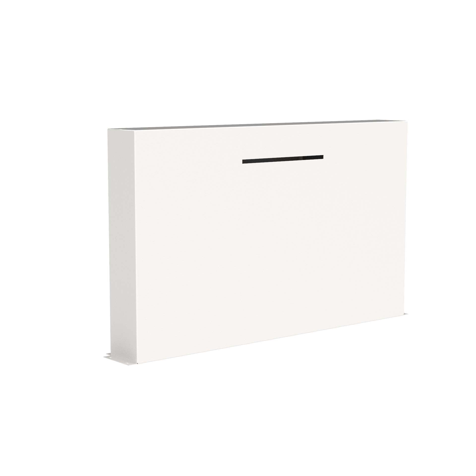 Aluminium Pondwall Freestanding - 600mm Water Blade