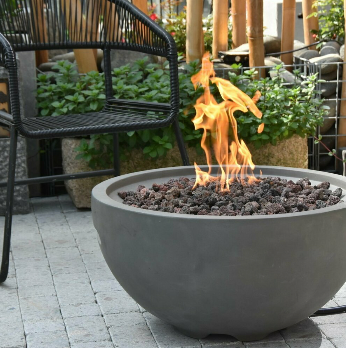 grey gas nantucket fire bowl