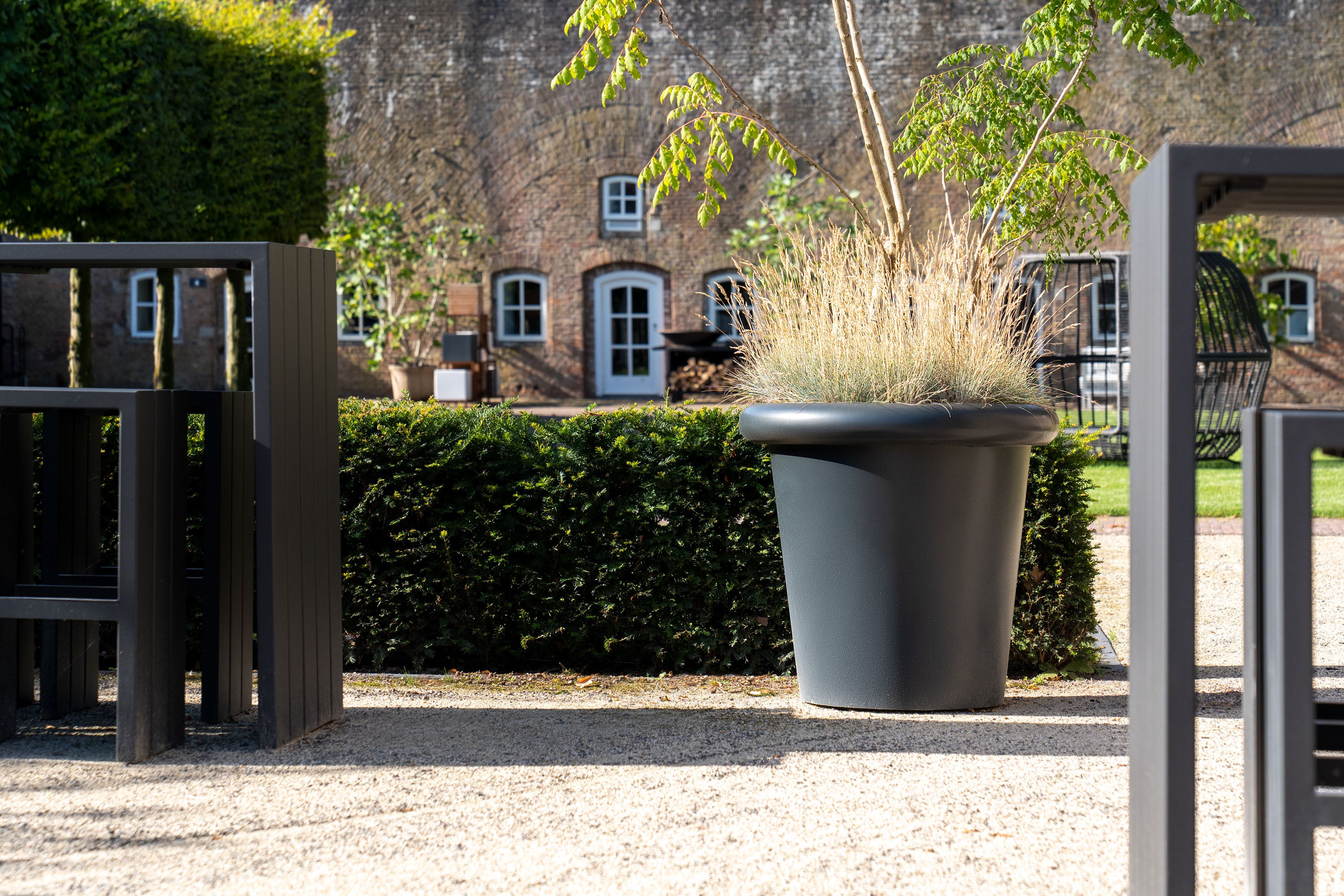 Tube Coated Steel Planter