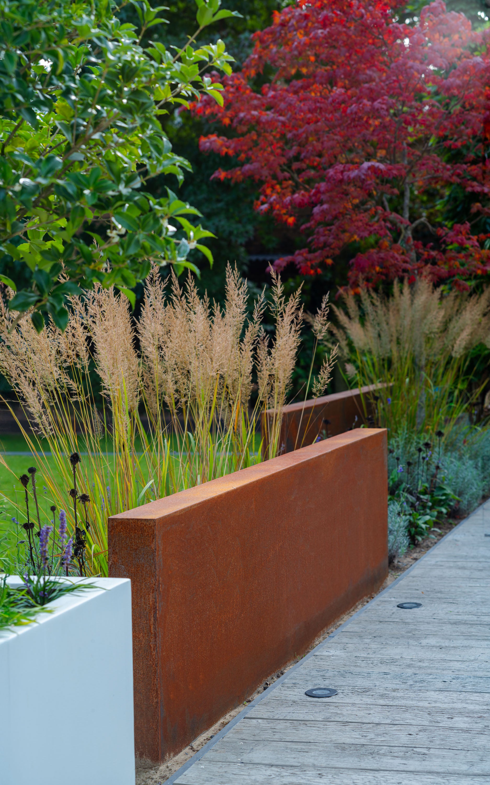 Corten Feature Wall