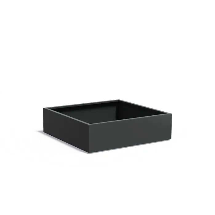 Powder Coated Steel Square Planter