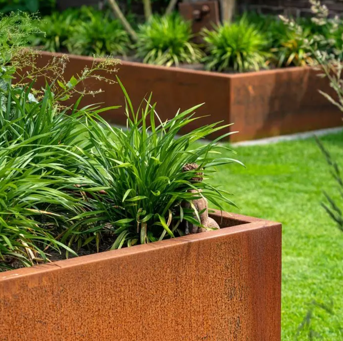 Corten Retaining Wall 400 Straight & Corners