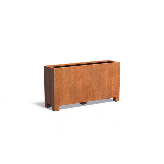 Carrez Corten Trough with Feet