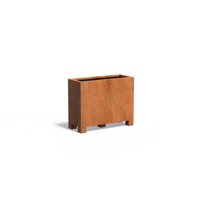 Carrez Corten Trough with Feet