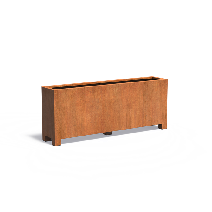 Carrez Corten Trough with Feet
