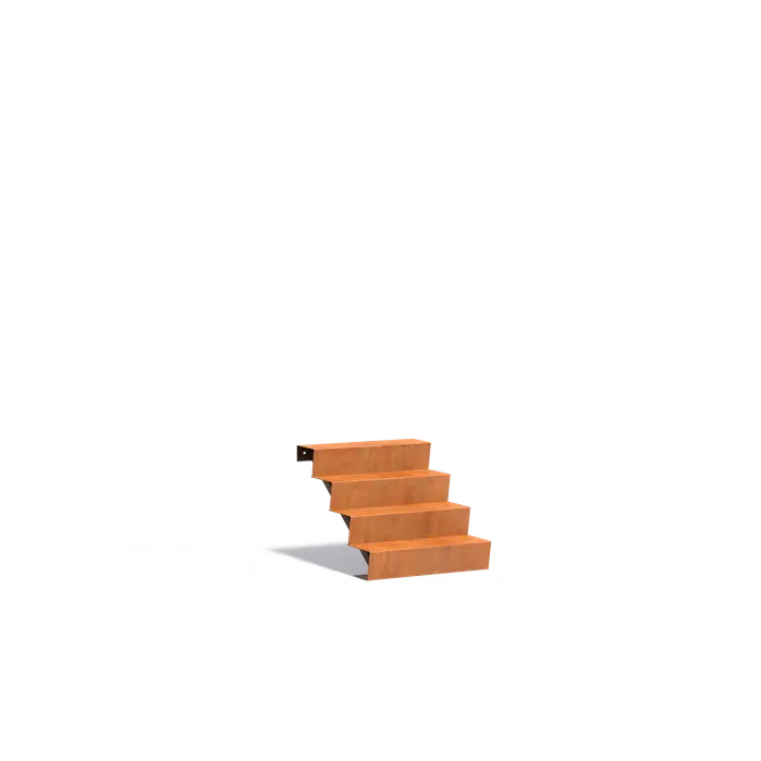 Corten Steel Stairs