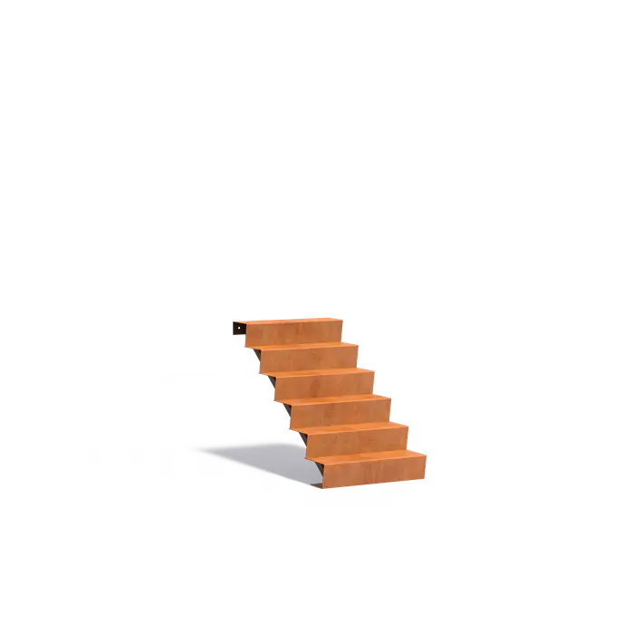 Corten Steel Stairs