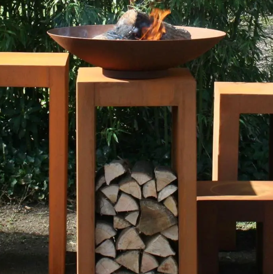 Socle Corten Pedestal U Shaped