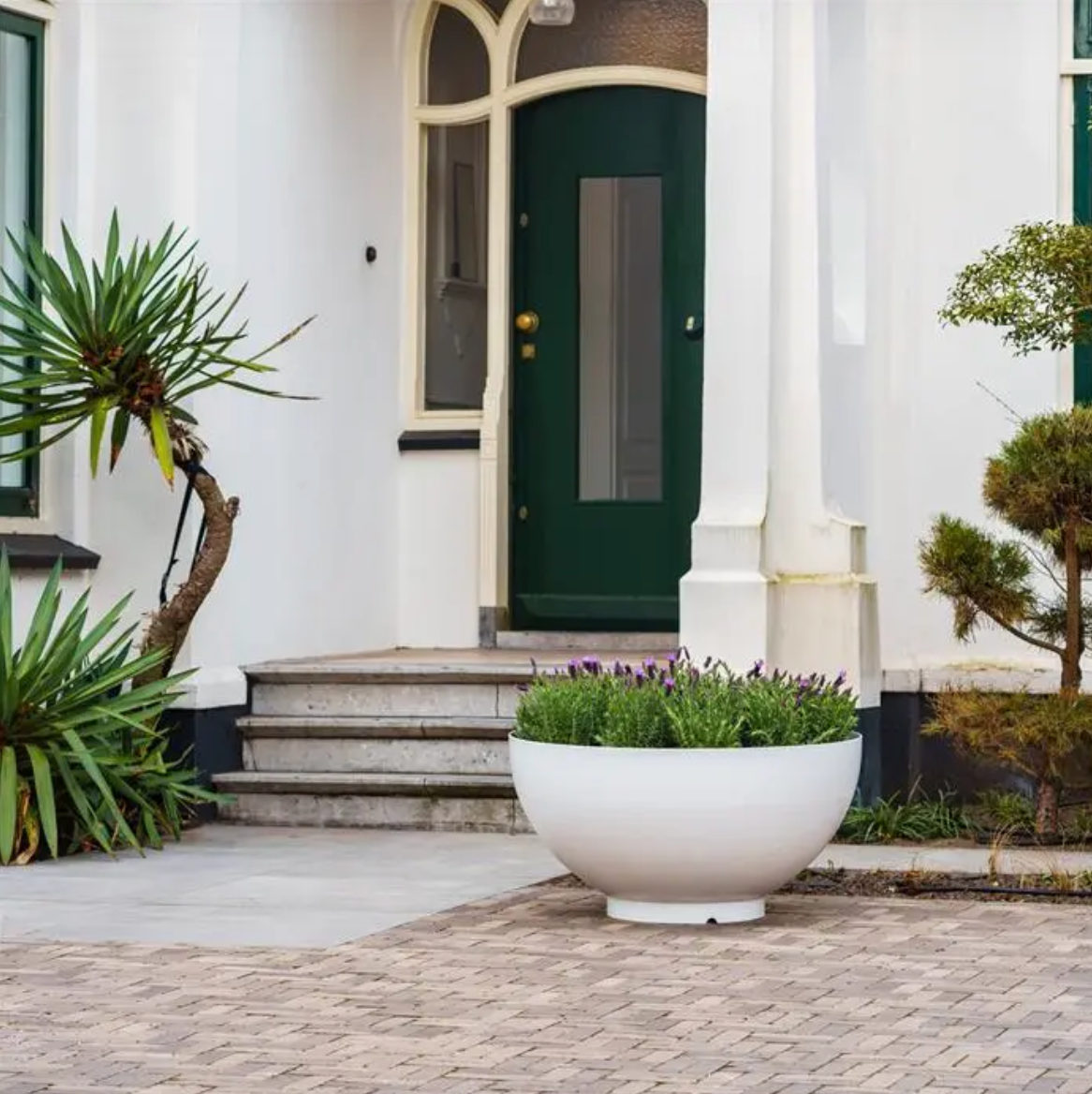 Bocca Coated Steel Planter