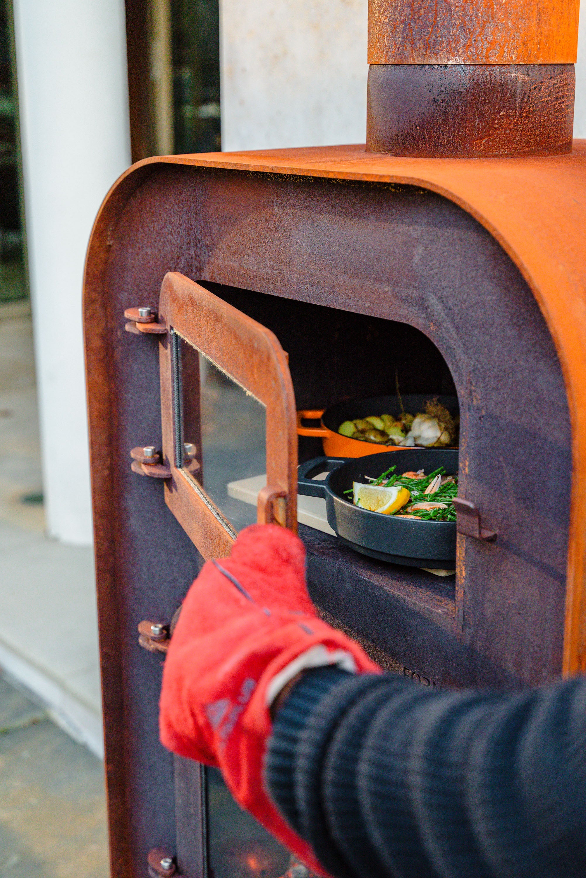 Gap Outdoor Fireplace
