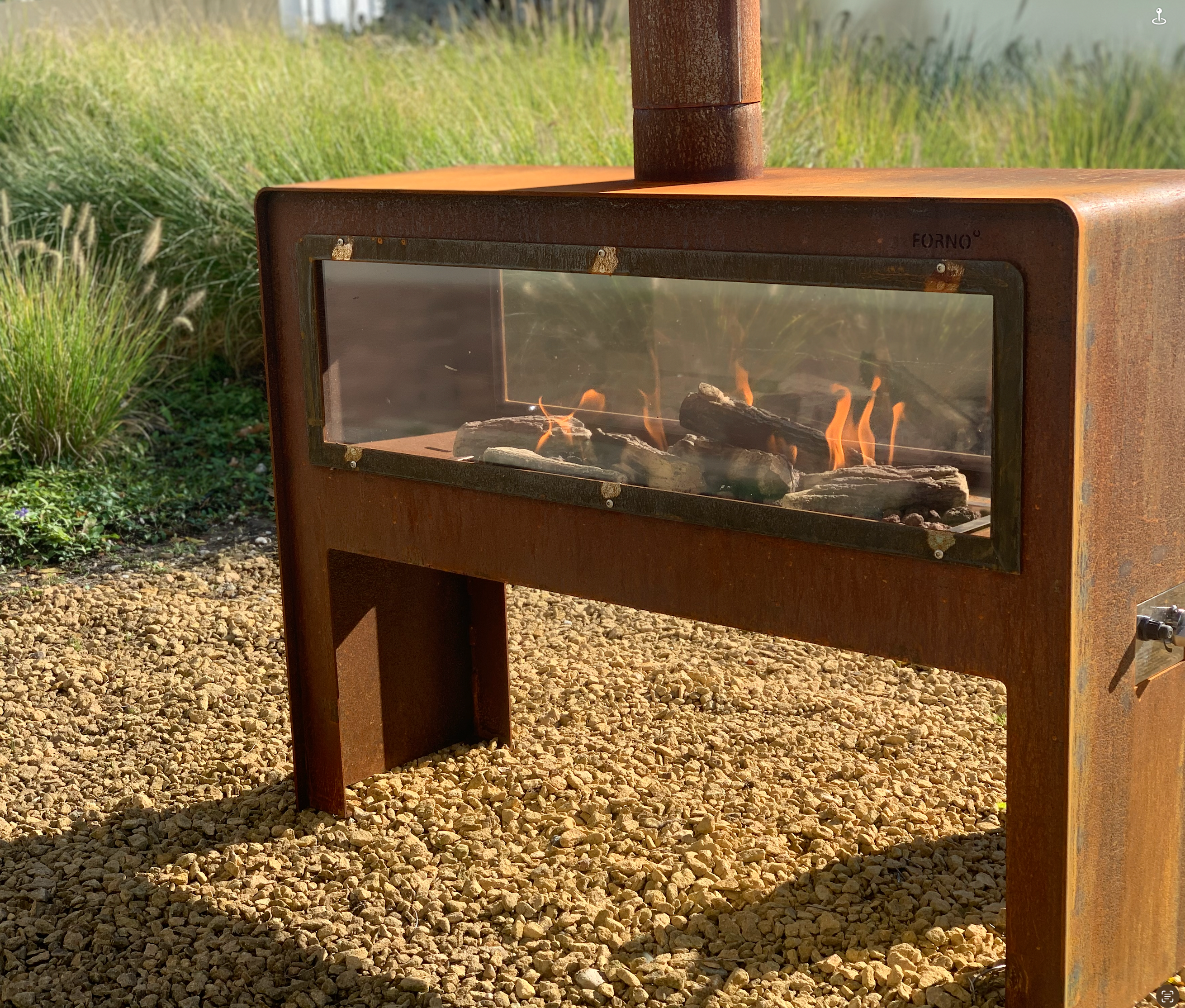 Icon Forno Outdoor Gas Stove - corten