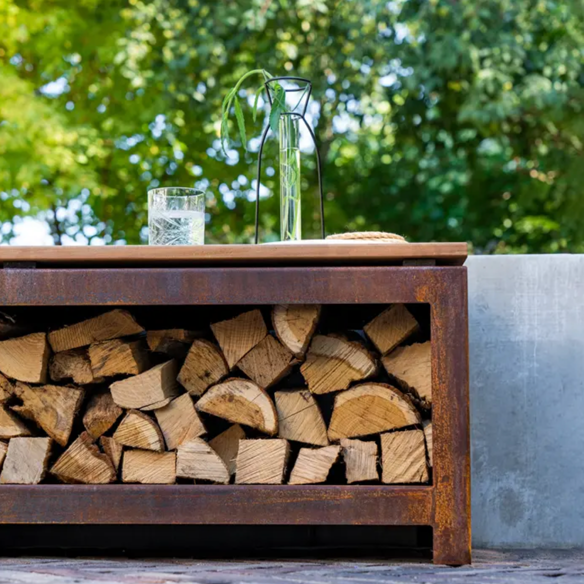 Forno - Wood Storage Bench