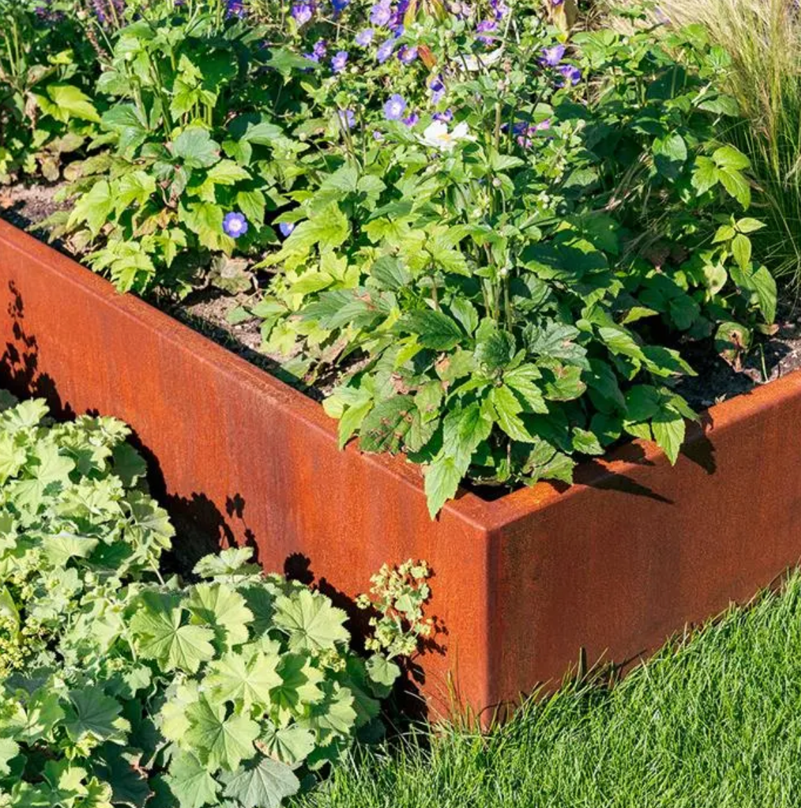 Corten Retaining Wall 300 Straight & corners