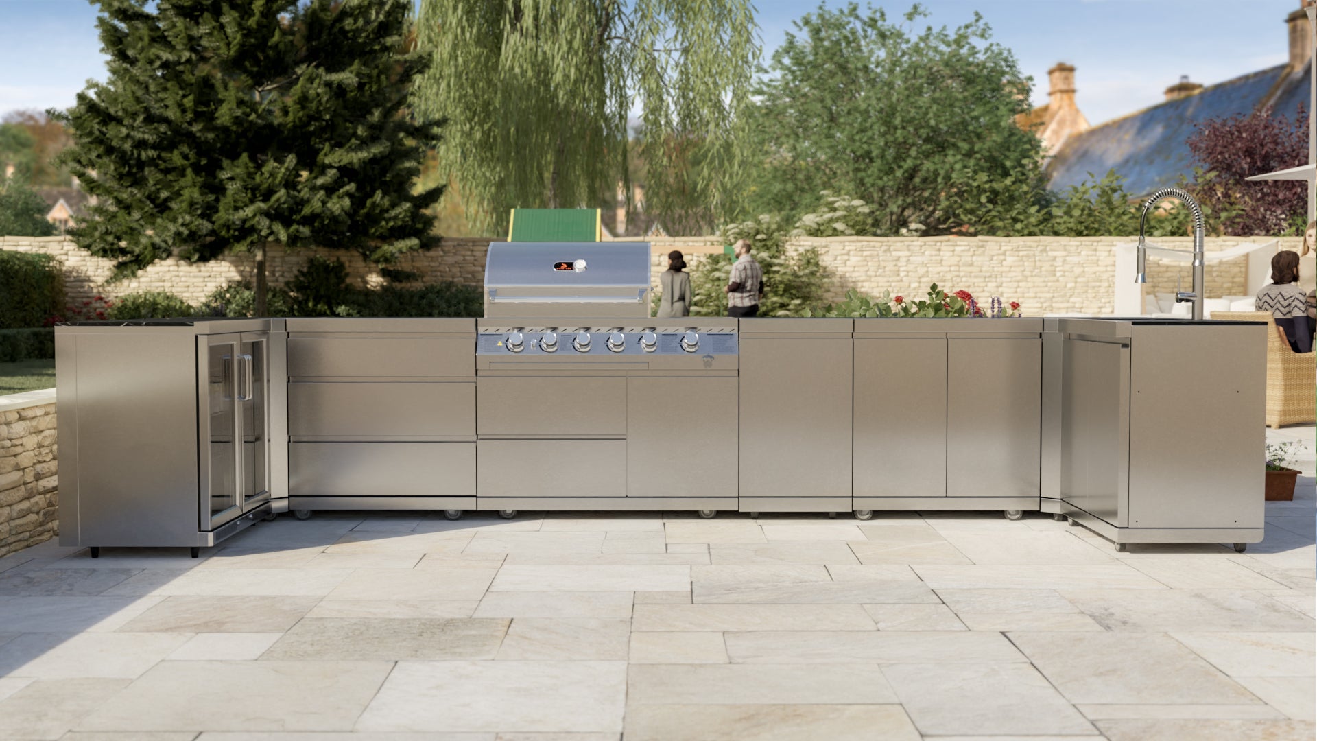 Malmesbury 4 Outdoor Kitchen