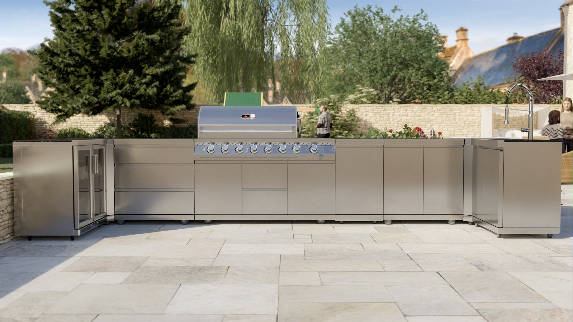 Malmesbury 6 Outdoor Kitchen