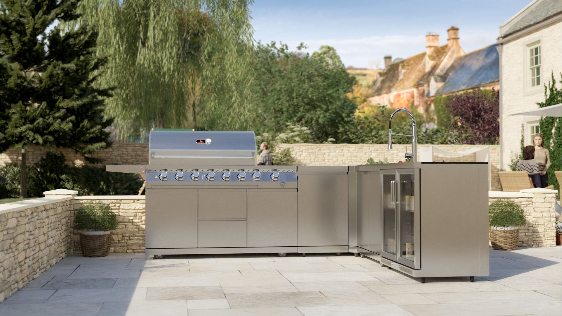 Marlborough 6 Outdoor Kitchen