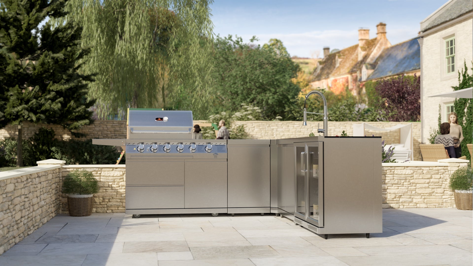 Marlborough 4 Outdoor Kitchen