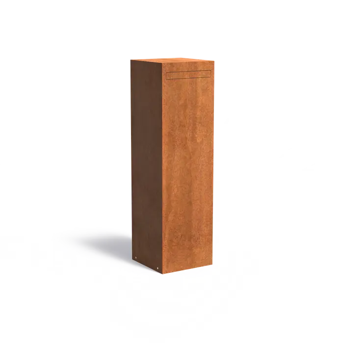 Nox Corten Steel Letterbox