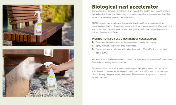 Rust accelerator product information