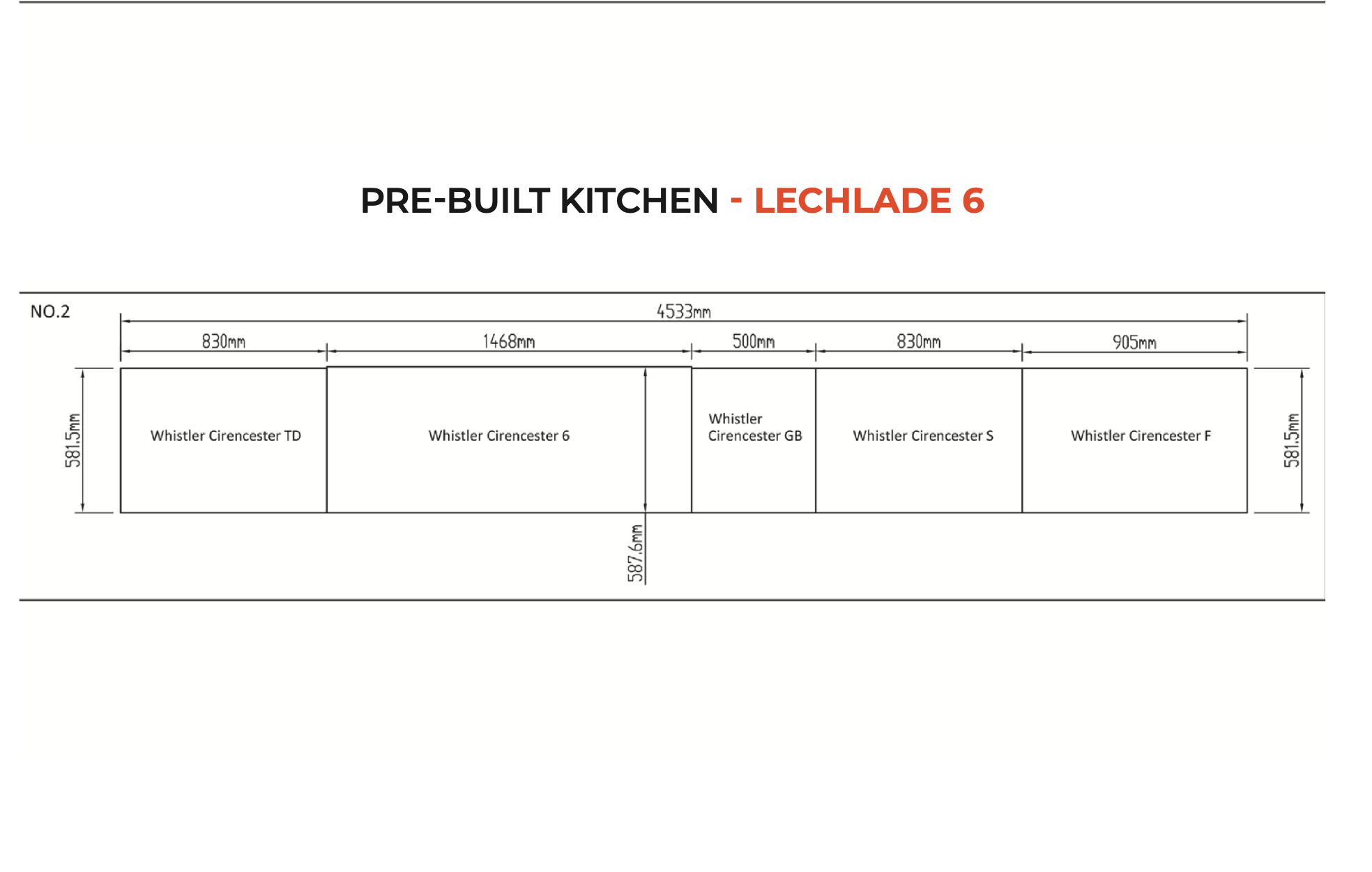 Lechlade 6 Outdoor Kitchen