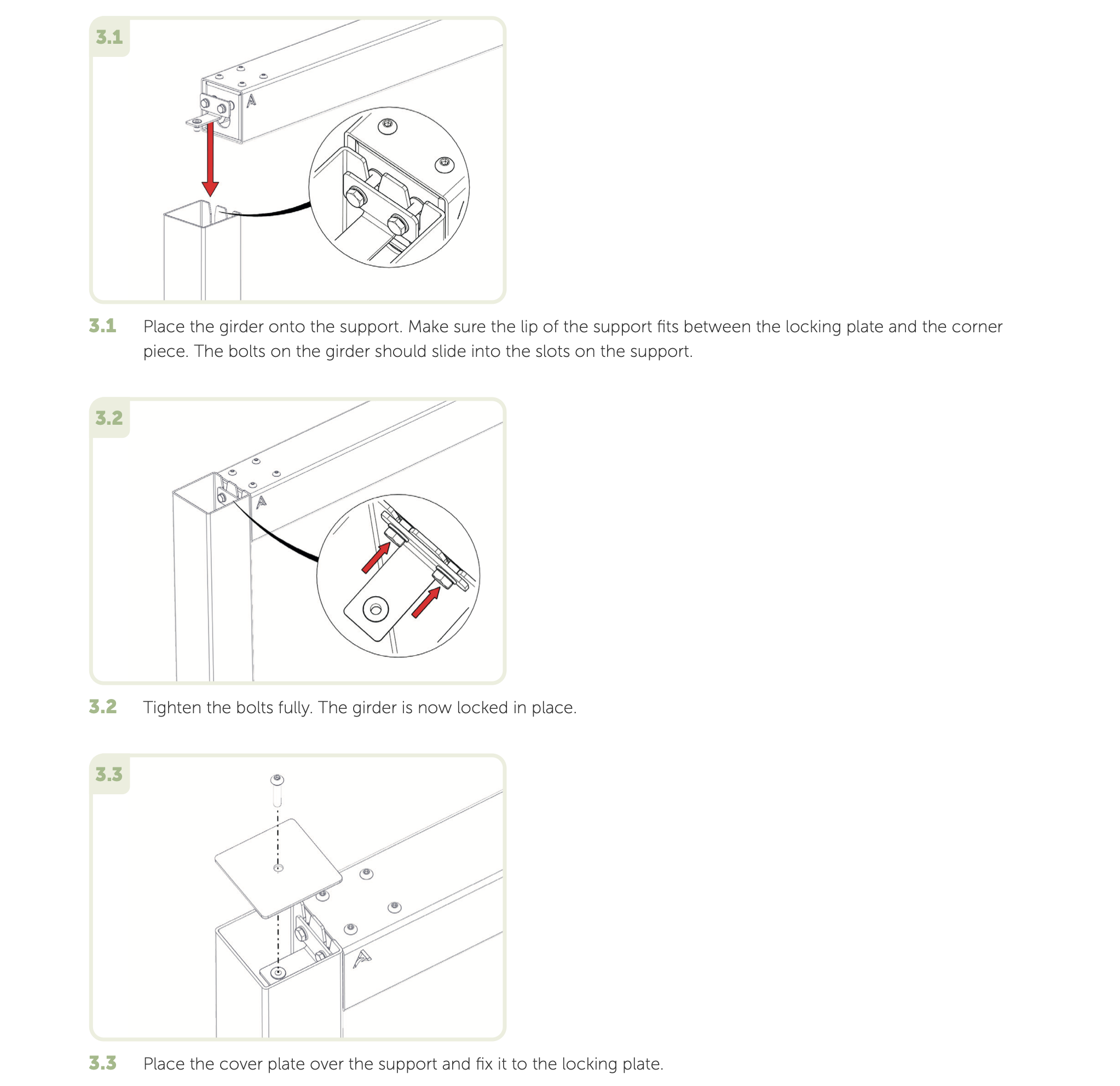 Pergola L-Shaped Coated Steel