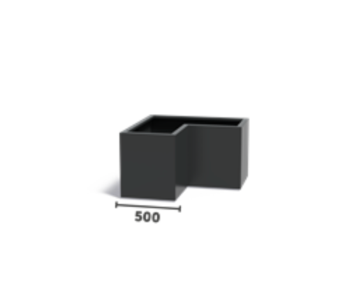 Carrez Aluminium L-Shape Planter