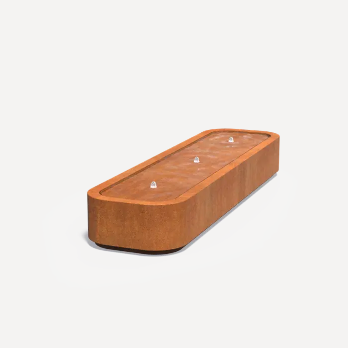 Designer Corten Water Table
