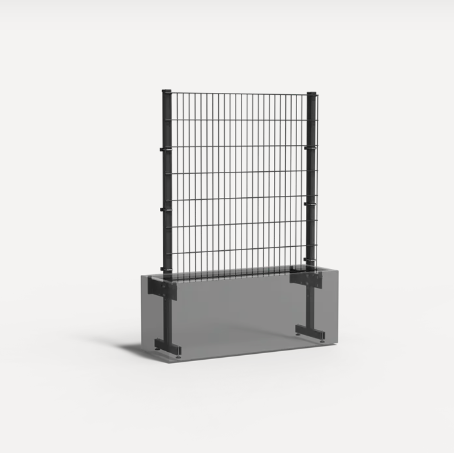 Coated Steel Trellis Living Wall