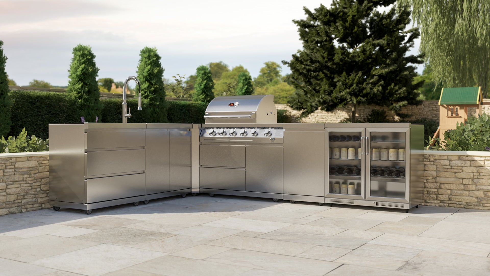 Stroud 4 Outdoor Kitchen