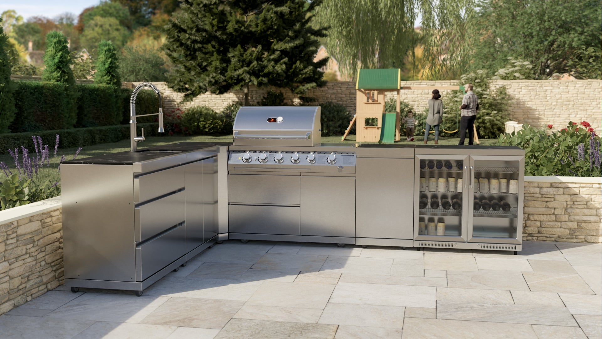 Stroud 4 Outdoor Kitchen