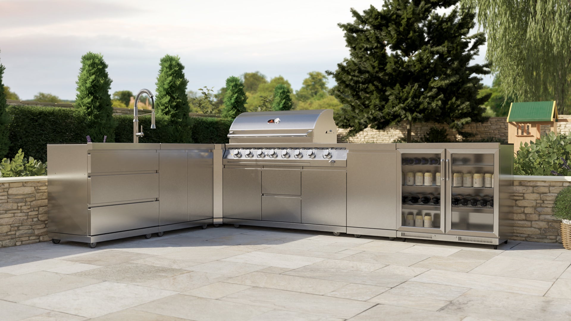 Stroud 6 Outdoor Kitchen