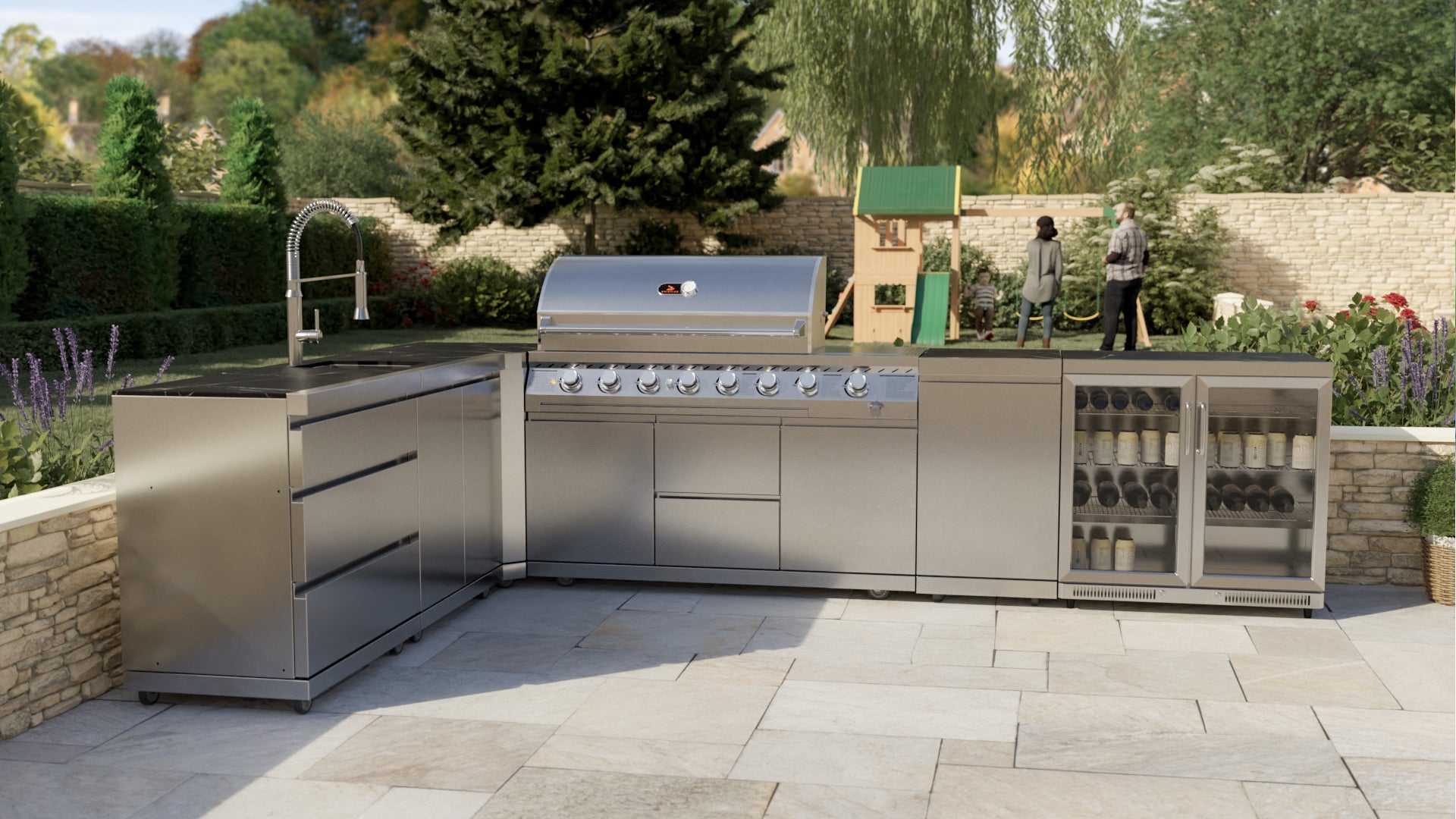 Stroud 6 Outdoor Kitchen