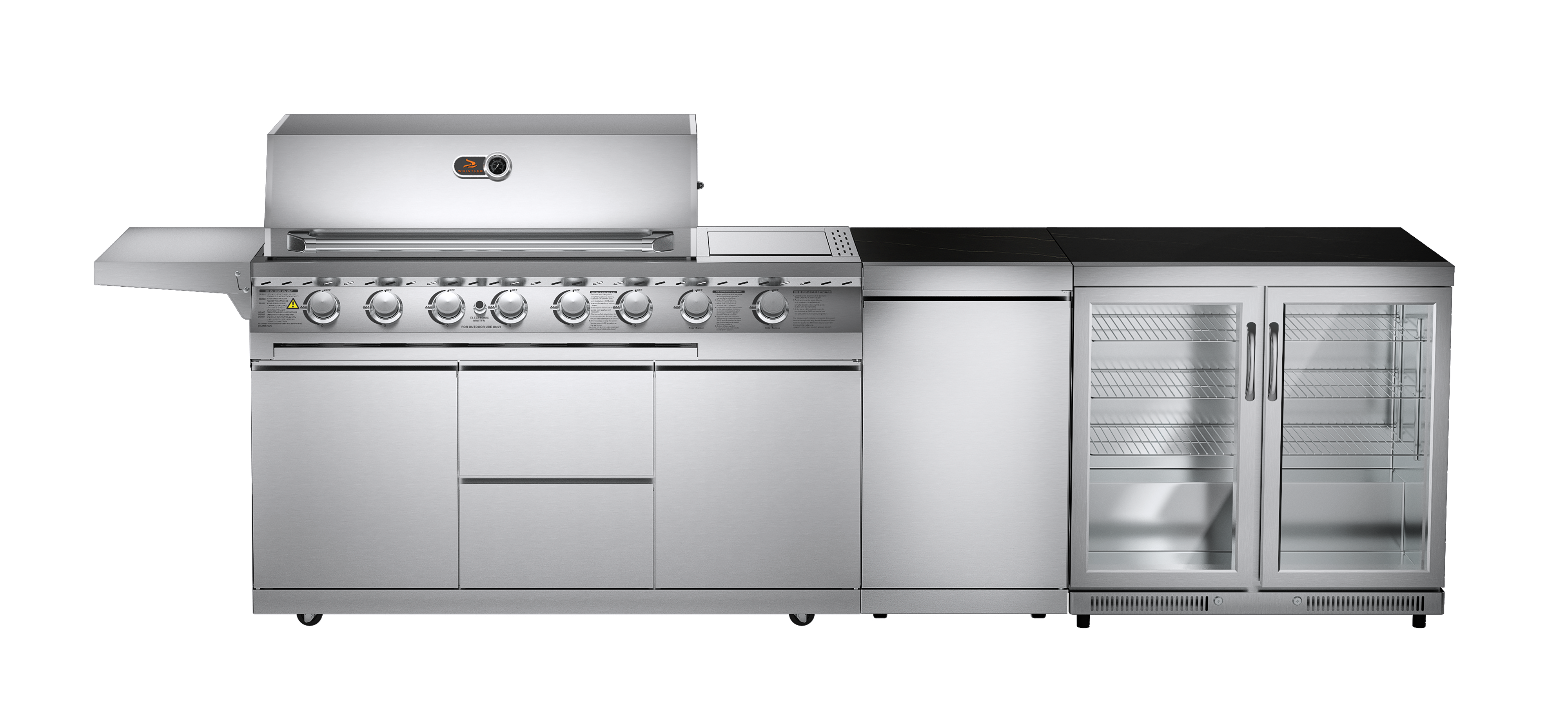 Blockley 6 Burner Outdoor Kitchen