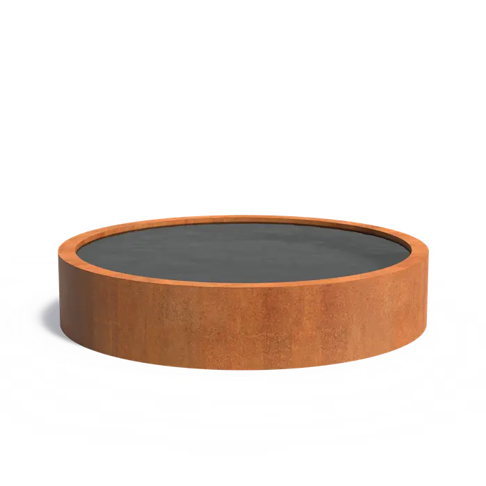 Round Corten Pond