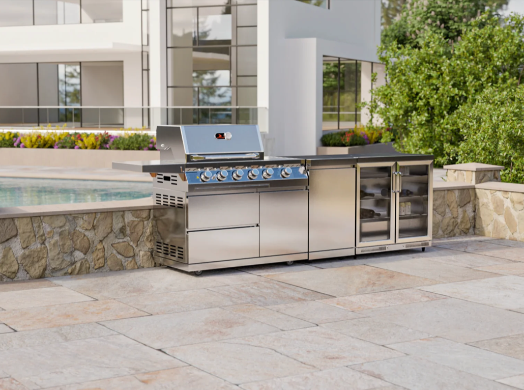 blockley 4 burner outdoor kitchen