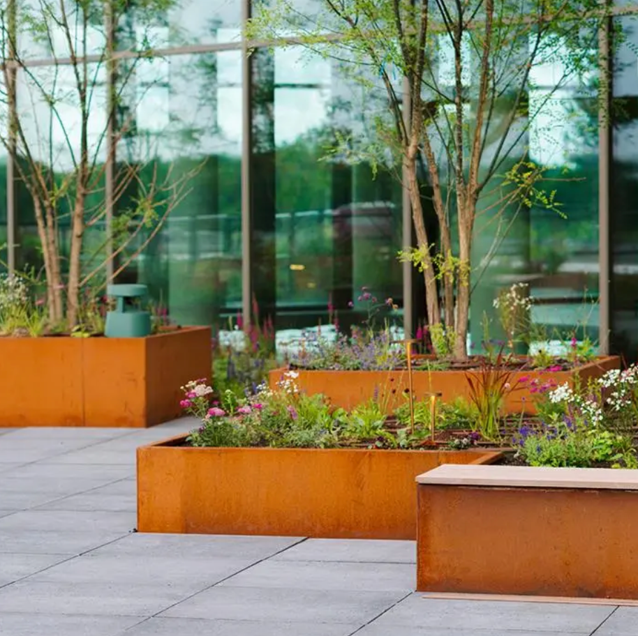 Corten Retaining Wall 500 Straight & Corners