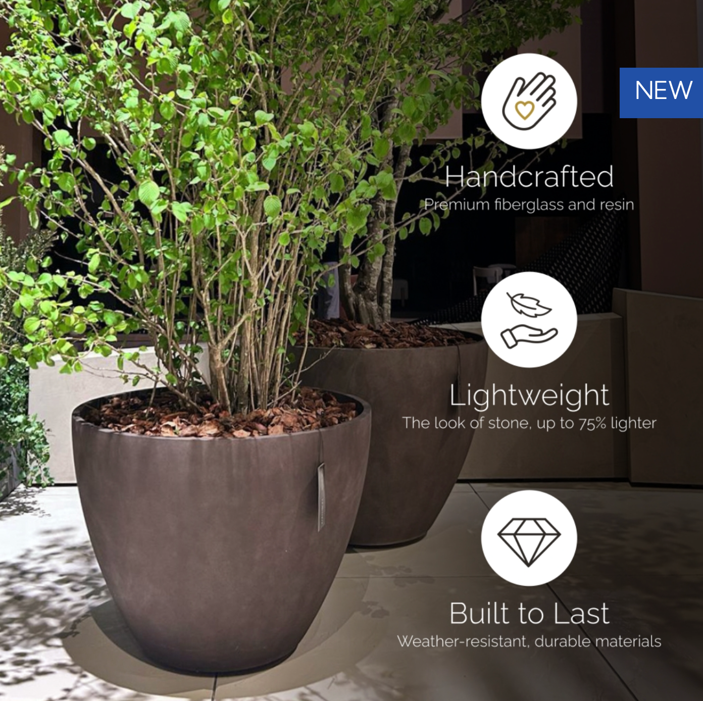 Lupo Cohesa Round Planter