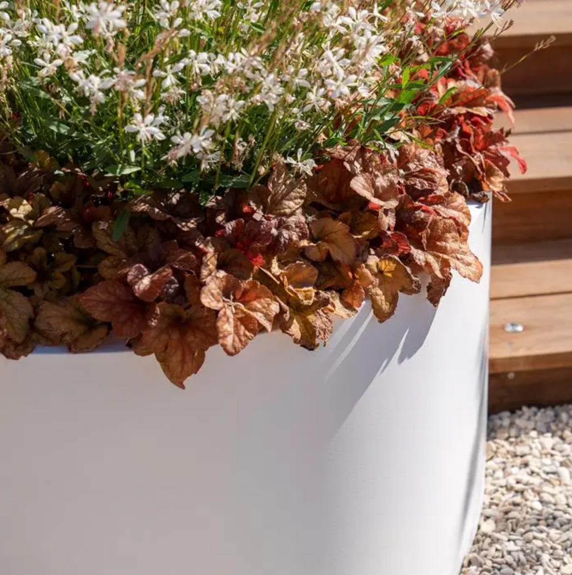 ELLIPSE Aluminium Planter without bottom