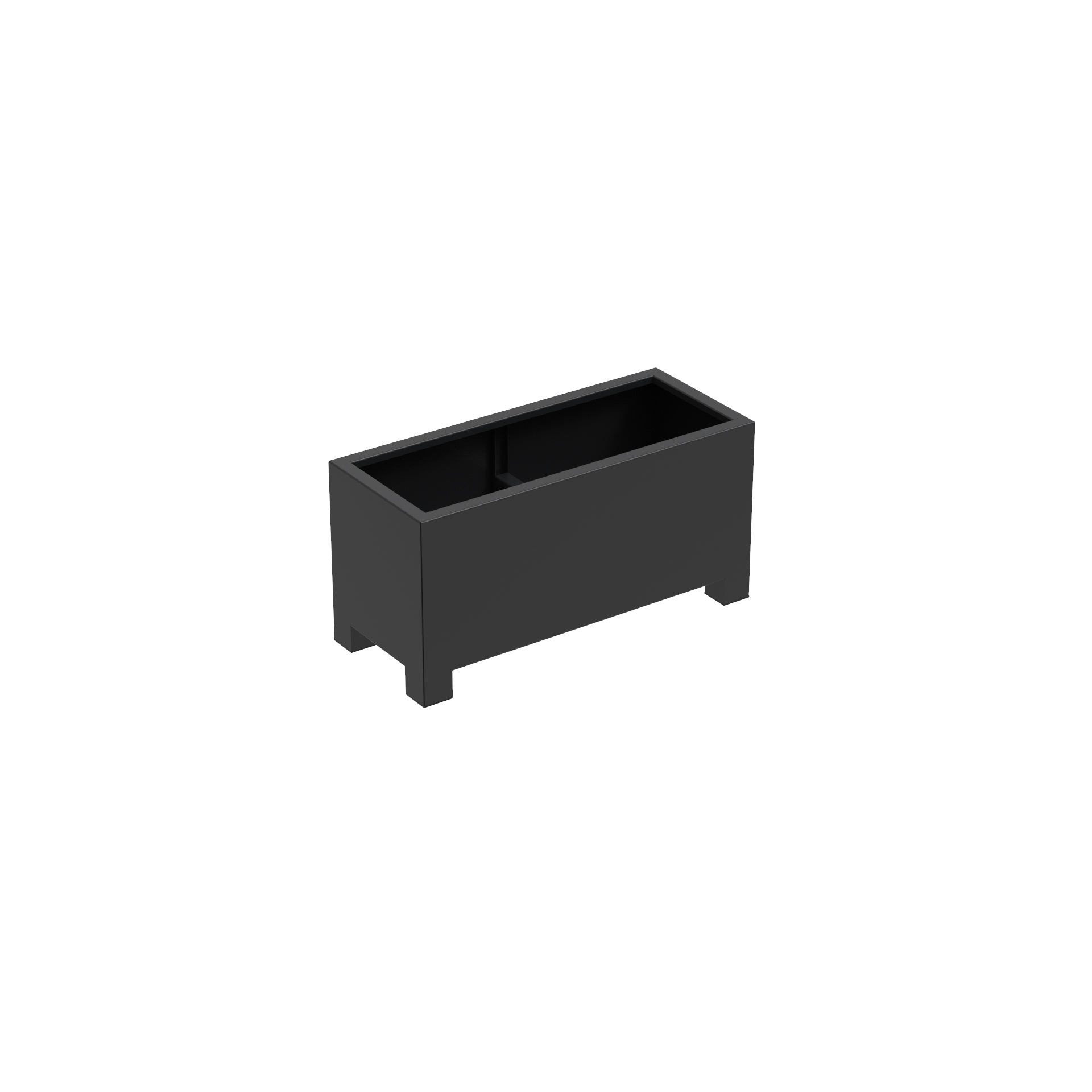 Carrez Aluminium Trough with Feet