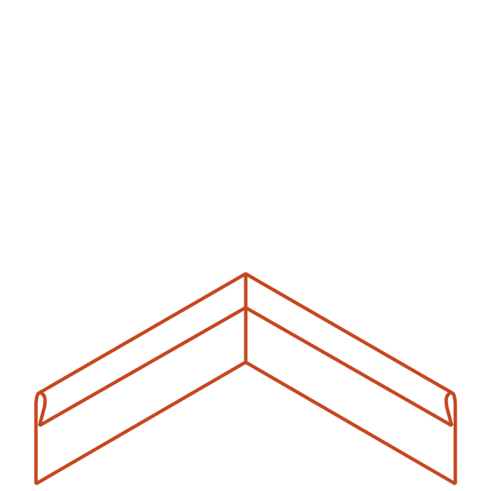Corten CORNERS - Garden Edging